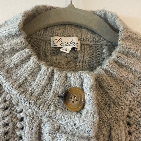 L’Academie Eleni Knit Sweater in Grey - Picture 4 of 4